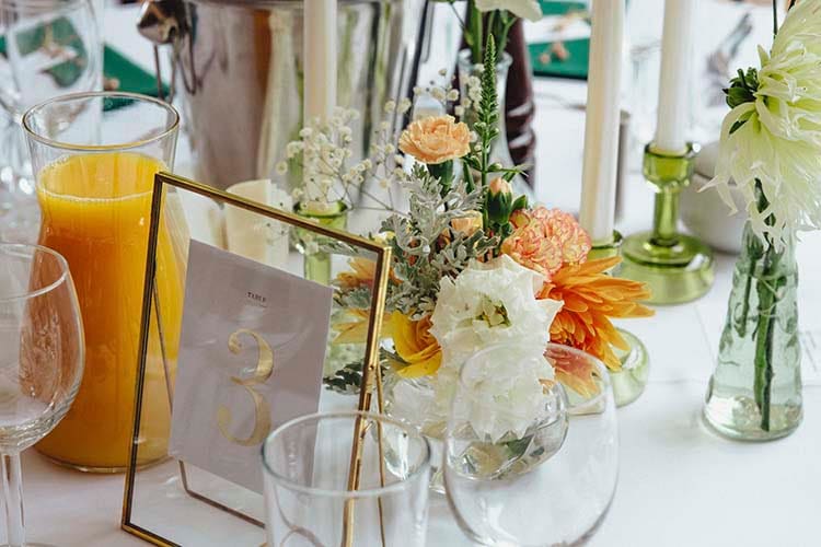 Dekoracje weselne w restauracji Grube Ryby