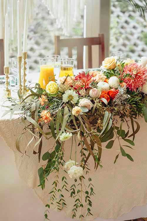 Dekoracje weselne w restauracji Grube Ryby