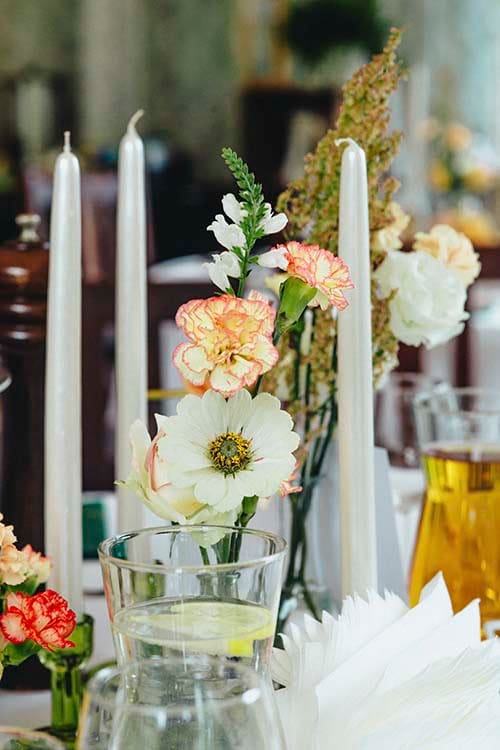 Dekoracje weselne w restauracji Grube Ryby