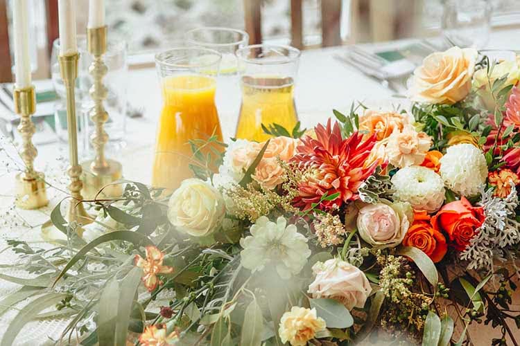 Dekoracje weselne w restauracji Grube Ryby