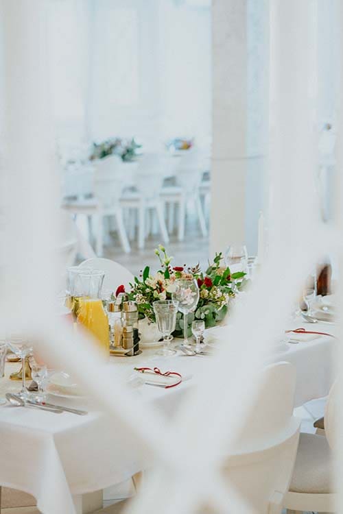 Dekoracje weselne w Willi Róż w Zakrzowie