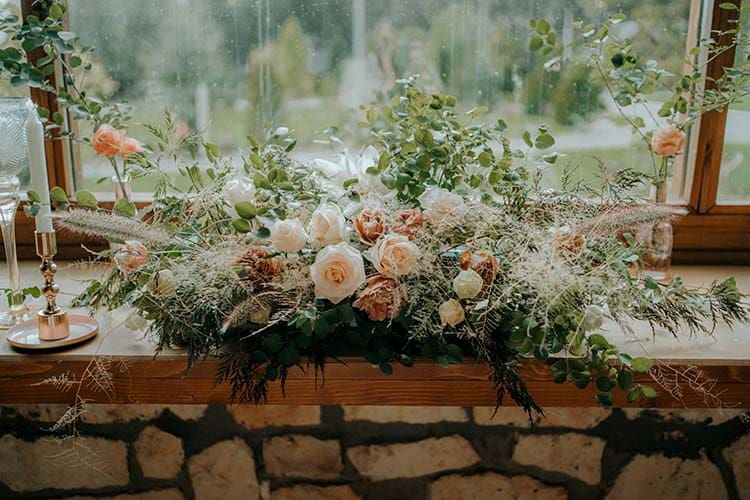 wesele stylu Boho Chic, z nutą elegancji