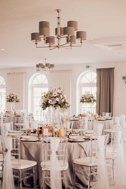 Sala weselna w Czuszowie według projektu Mandalala