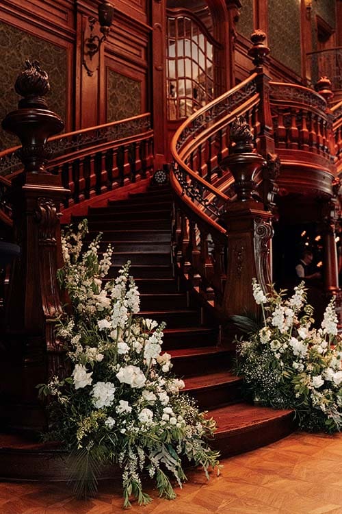 wesele pałac goetz klasyczne dekoracje florystyczne (2)