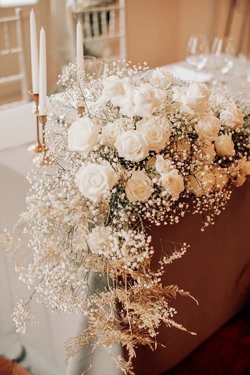 wesele pałac goetz klasyczne dekoracje florystyczne (7)