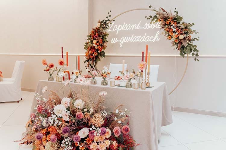 dekoracje weselne mandalala w hotel kazimierz fot it s today! (1)